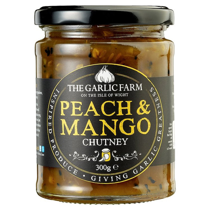 The Garlic Farm Peach & Mango Chutney 285g