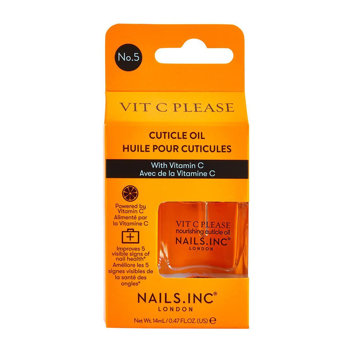 Nails.inc vit C s'il vous plaît huile de cuticule de vitamine 14 ml