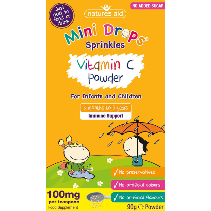 Natures ayuda mini gotas de vitamina C rociadas 90g