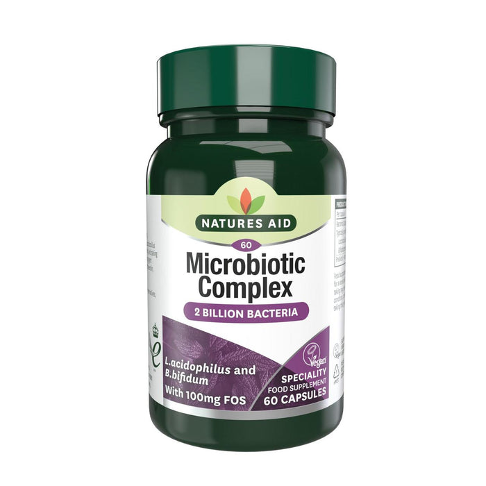 Natures Aid Probiotic Complex Supplement Capsules 60 per pack