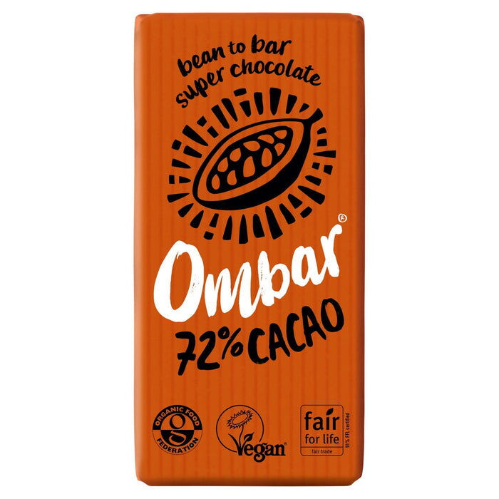 Ombar 72% Dark Chocolate 35g