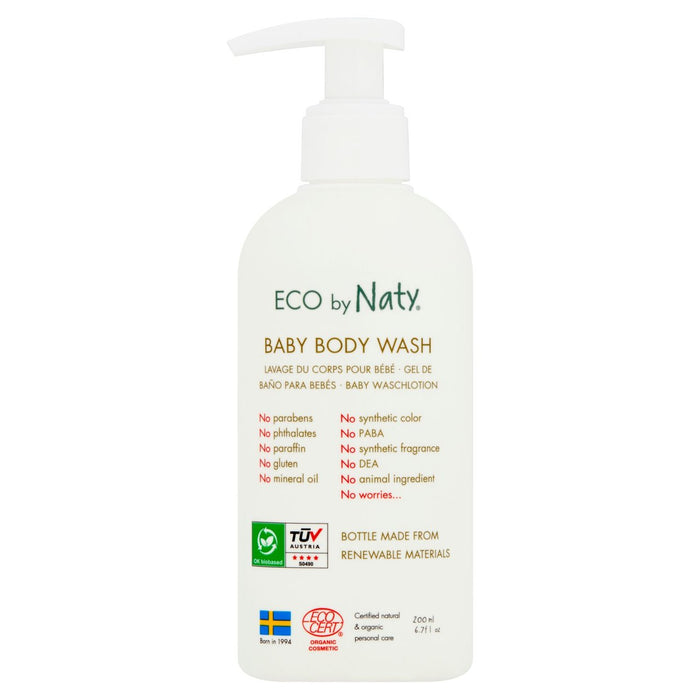 Naty Eco Baby Body Wash 200 ml