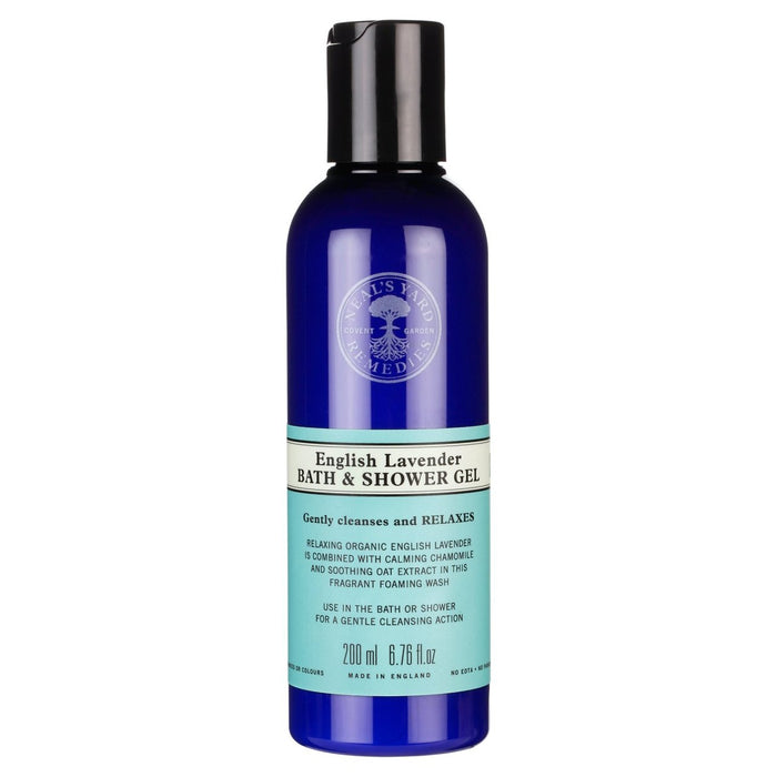 NEAL'S YARD ANGLAIS LAVENDER BAIN & DOUCH GEL 200ML