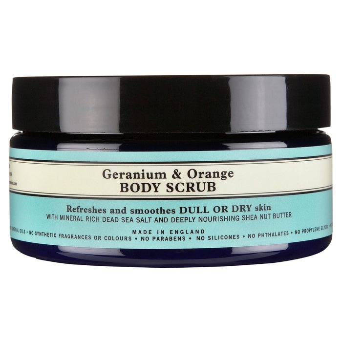 Neals Hof Geranium & Orange Body Scrub 200g