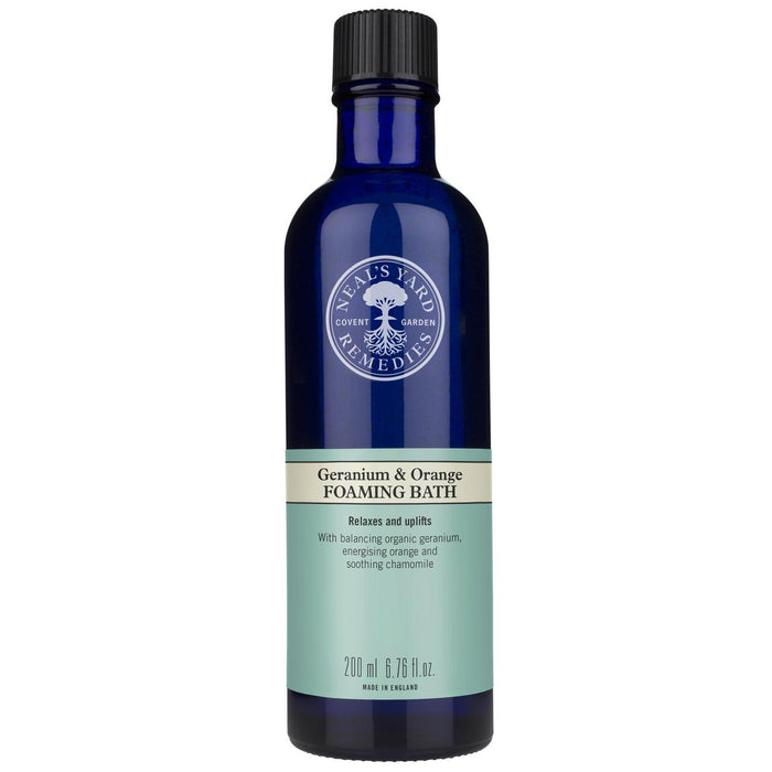 Neal's Yard Geranium & Orange Foaming Bath 200ml