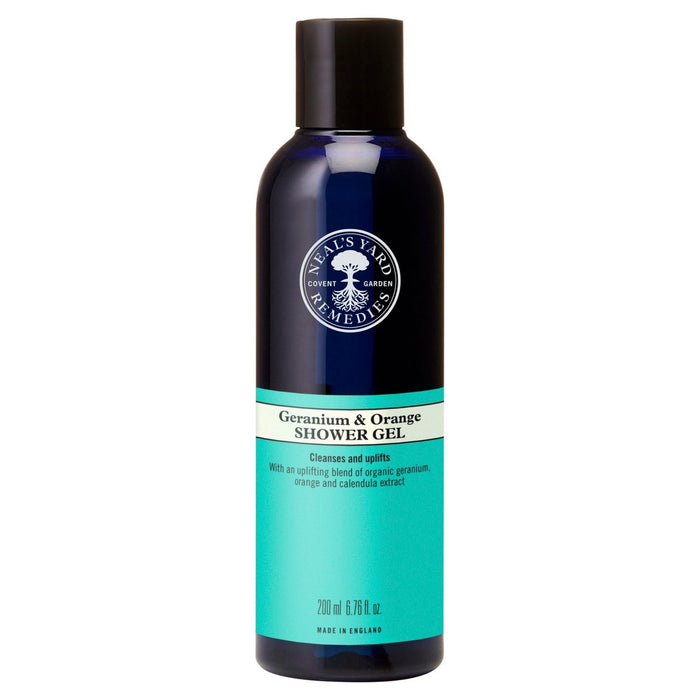 Neal's Yard Geranium & Orange Shower Gel 200ml