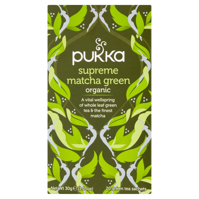 Pukka Herbs Sac à thé Green Matcha Green 20 par paquet