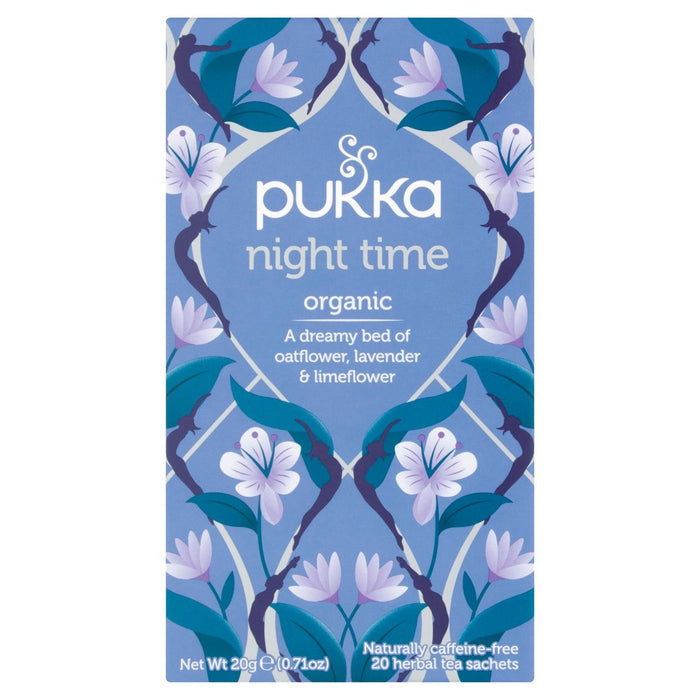 Pukka Organic Night Time Tea Bags 20 per pack - Special Offer