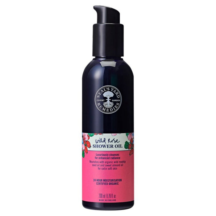 Remèdes de la cour de Neal's Wild Rose Huile 200 ml