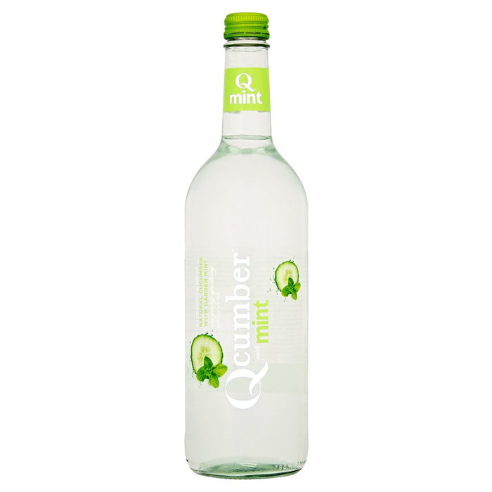 Qcumber mit Minze funkelnder Wasser 750 ml