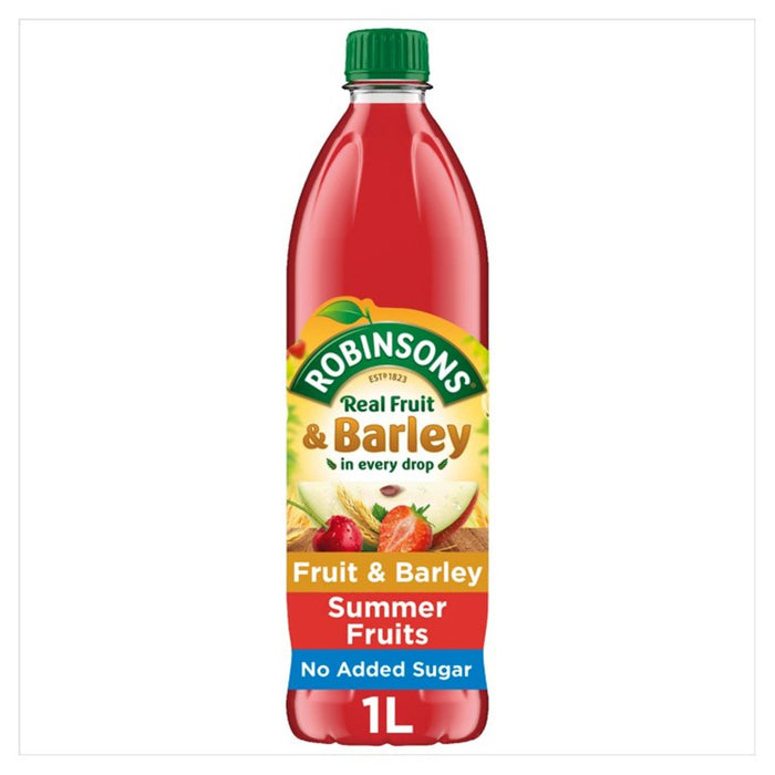 Robinsons Fruits d'été Fruits et Orge sans sucre ajouté 1L