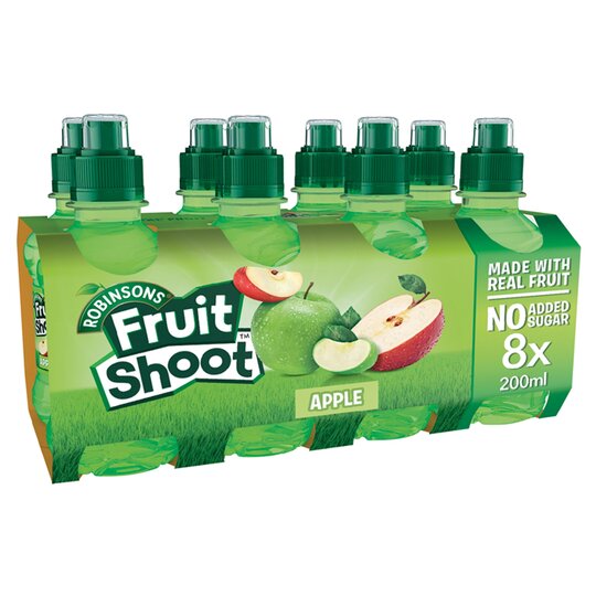 Robinsons Fruit Shoot Apple pas de sucre ajouté 8 x 200 ml