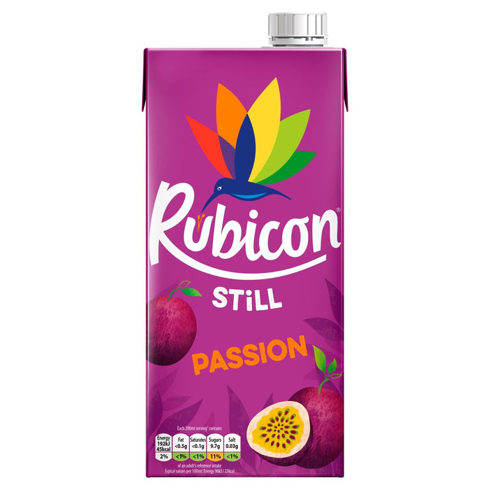 Rubicon Still Passion Zumo Bebida 1L 