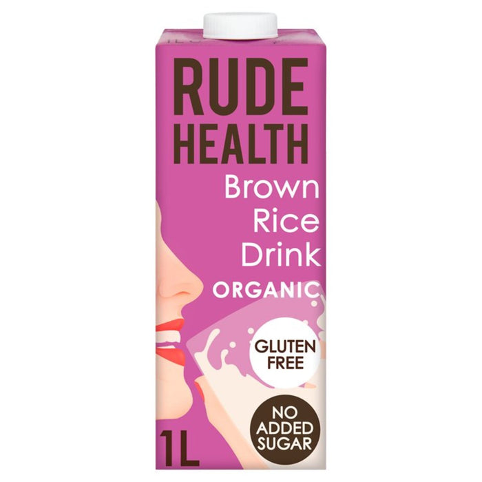 Rude Health Longlife Bebida de Arroz Integral Sin Azúcar 1L 