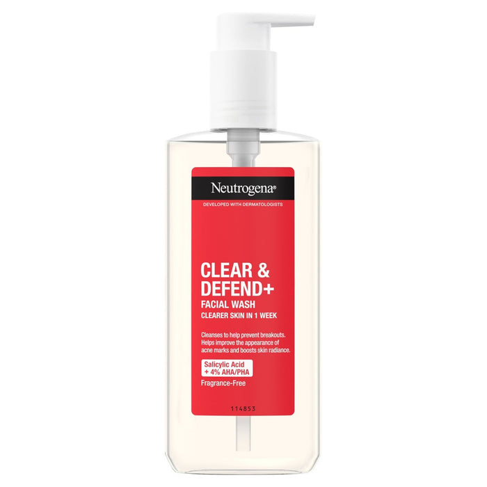 Neutrogena Clear & Defend + Facial Wash 200ml