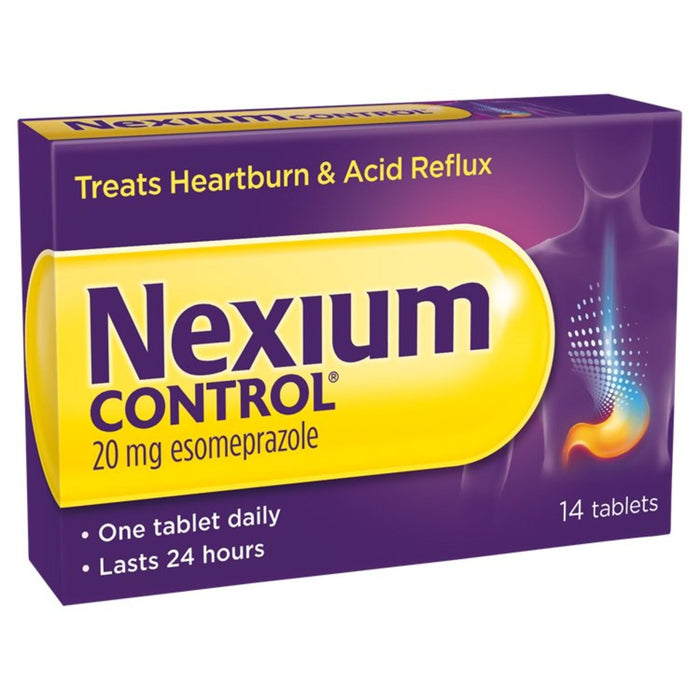 Nexium Control Contrôle et comprimés de relief de reflux acide 14 par paquet