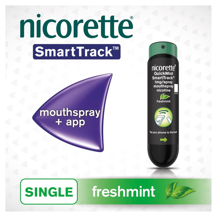 Nicorette Smart Track Single Pack 150 Sprays