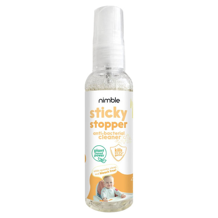 Nimble Sticle Stopper Antibactérien Antibactérien Taille de voyage 60 ml