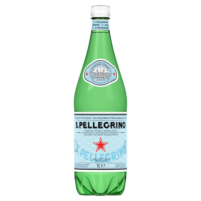 San Pellegrino étincelant l'eau minérale naturelle 1L