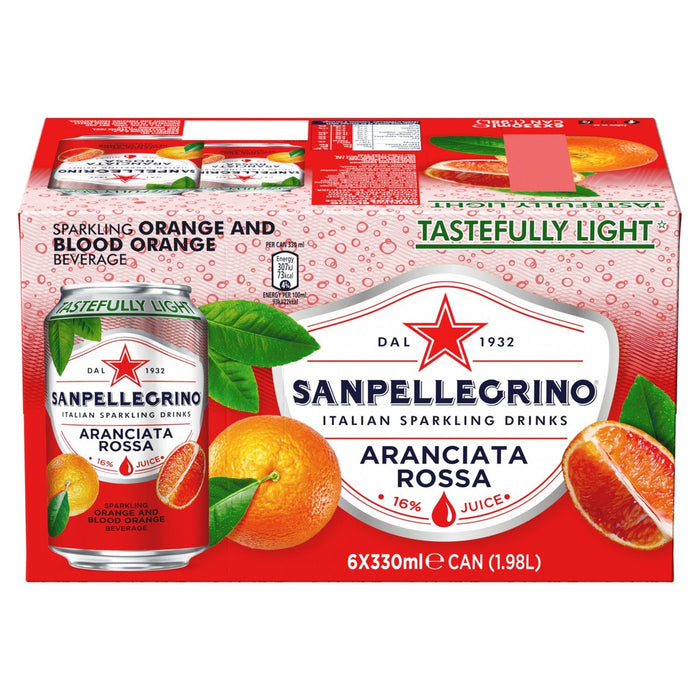 San Pellegrino Blood Orange 6 x 330 ml