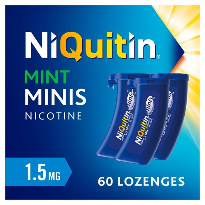 Niquitine menthe 1,5 mg de pastilles nicotine 60 losanges