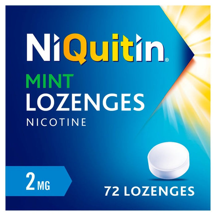 Niquitine menthe 2mg lozenges nicotine 72 losanges