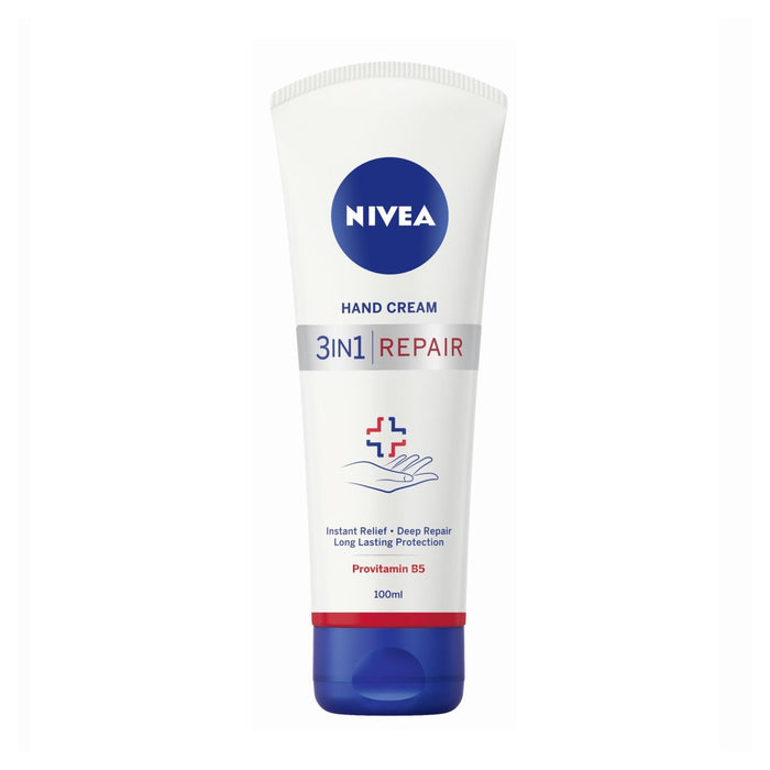 NIVEA 3 en 1 Réparation Crème à main 100 ml