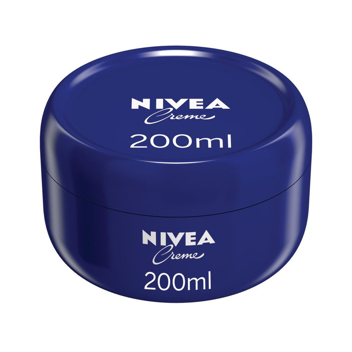 Crema hidratante de crema nivea para manos de la cara y cuerpo 200 ml