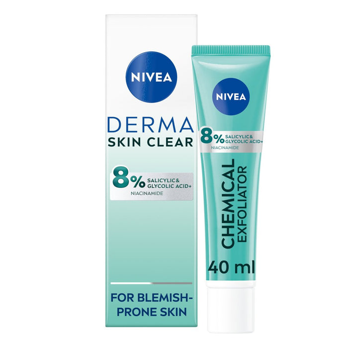 Nivea derma Haut -Klares chemisches Exfoliator 40 ml