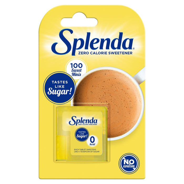 Splenda minis 100 par paquet