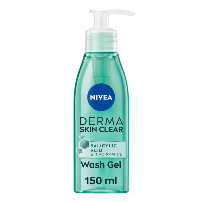 Nivea Derma Skin Clear Wash Gel 150 ml