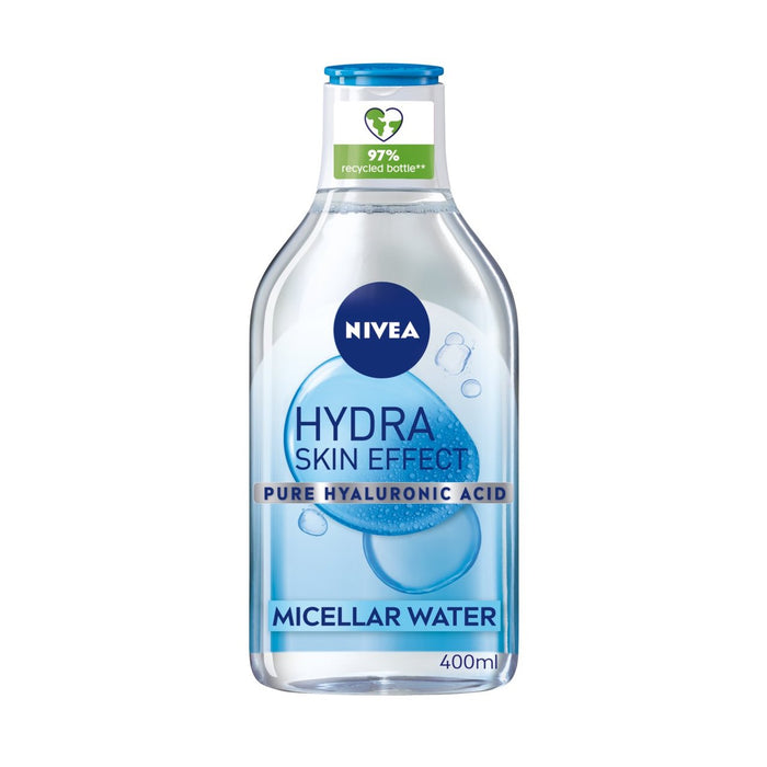 NIVEA HYDRA Efecto de la piel Hyaluronic Agua micelar 400 ml