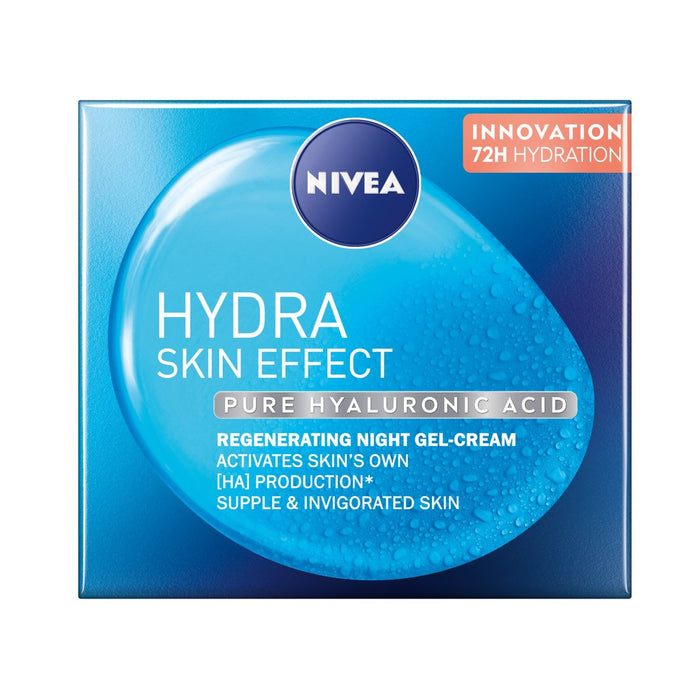 Nivea Hydra Skin Effect Hyaluronsäure Nacht Gelcreme 50 ml