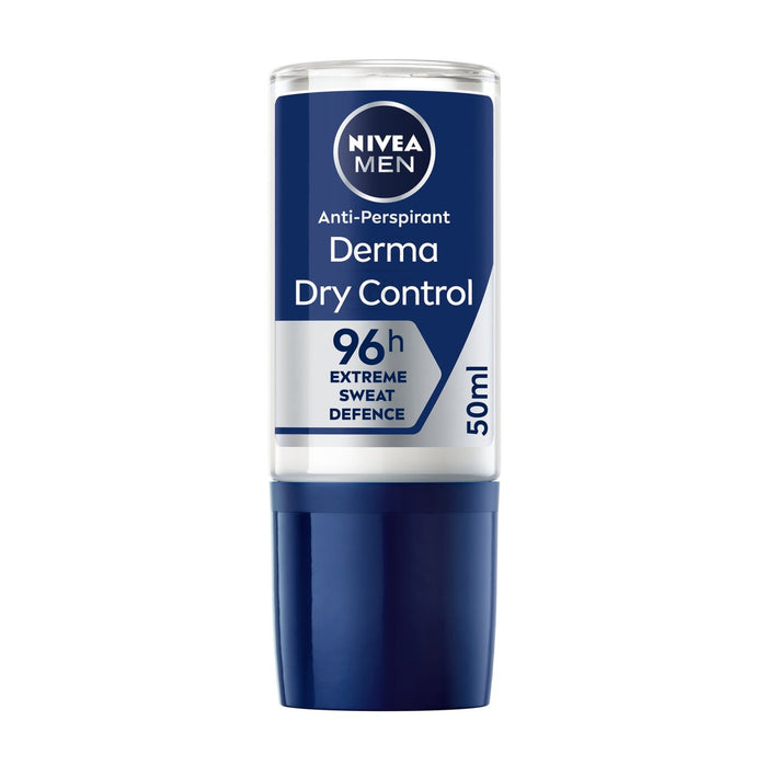 Nivea Männer Derma Kontrolle Maximaler Schutz Anti -Schweißrolle auf 50 ml