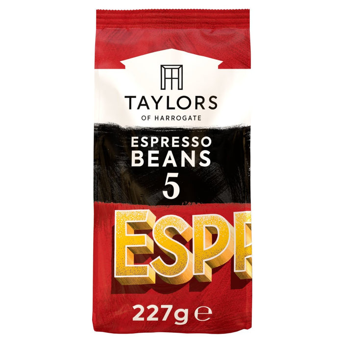 Taylors besonders für Espresso -Kaffeebohnen 227G