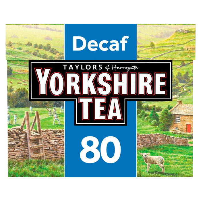 Yorkshire Decaf Teabags 80 per pack