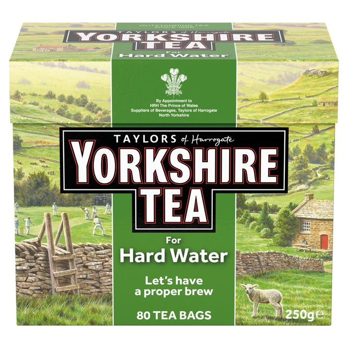 Yorkshire Hard Water Teabags 80 pro Packung