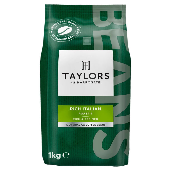 Taylors riches grains de café italien 1 kg