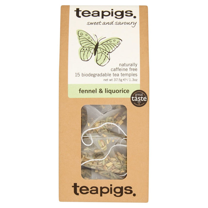 TEAPIGS FENNEL & LOCOICE SAGS DE TÉRO 15 PERS