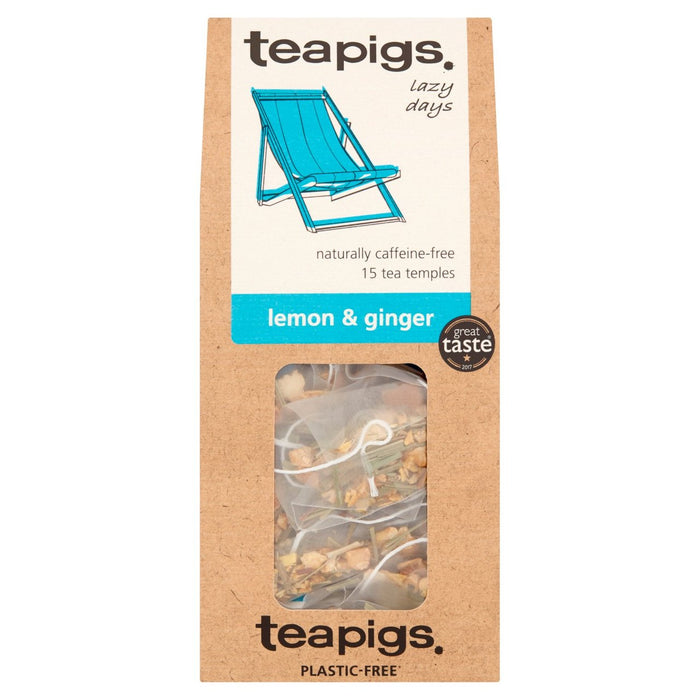 Teapigs Zitronen- und Ingwer -Teebeutel 15 pro Packung