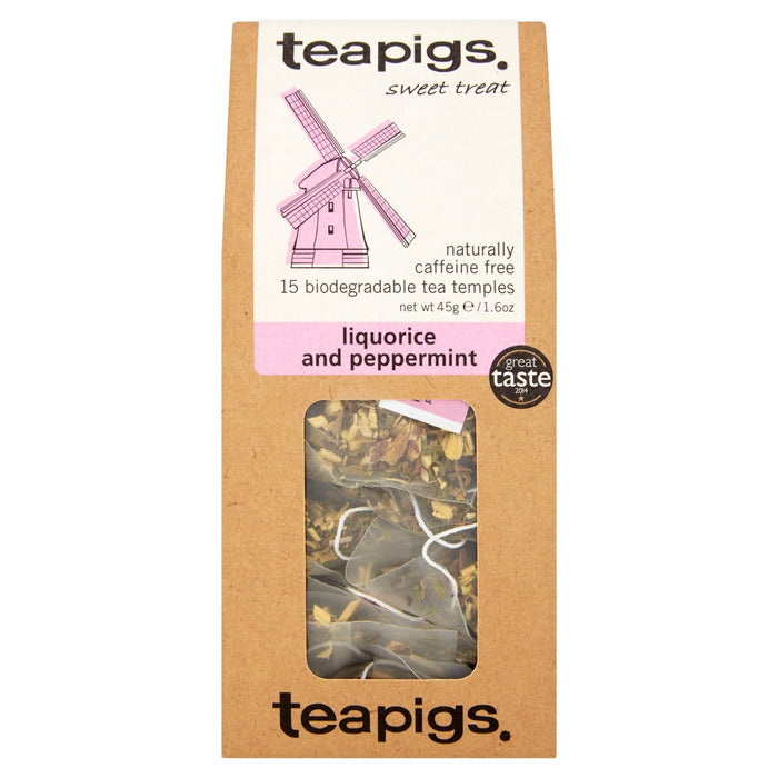 Teapigs Liquorice & Peppermint Tea Bags 15 per pack