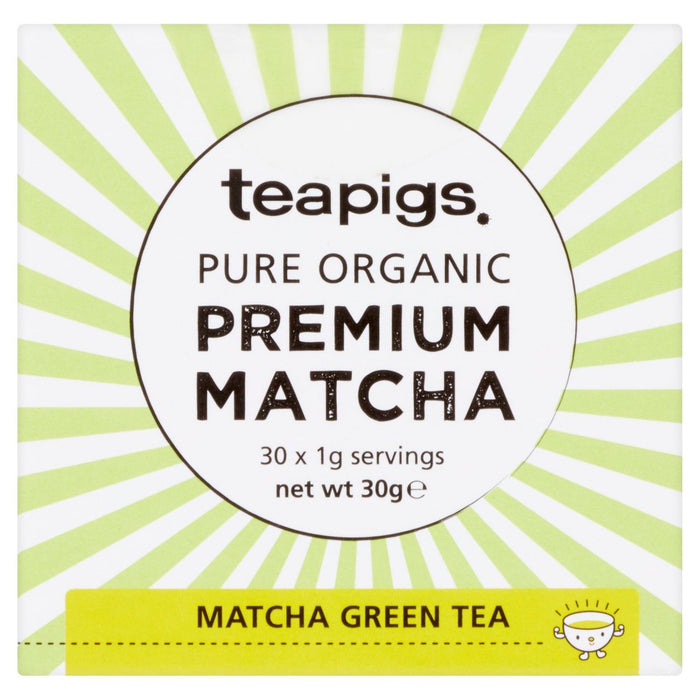 Teapigs Polvo de Matcha Orgánico 30g 