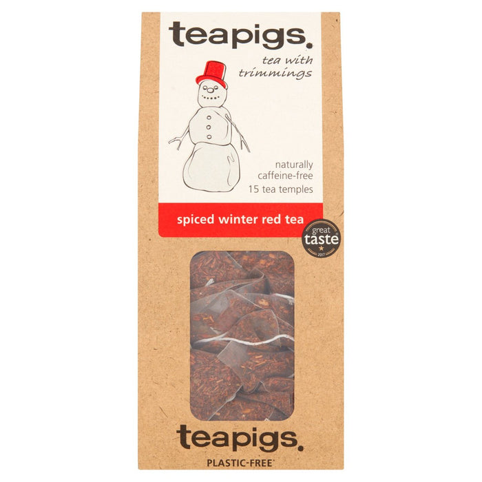 Teapigs Spiced Winter Red Tea Bags 15 per pack - Special Offer