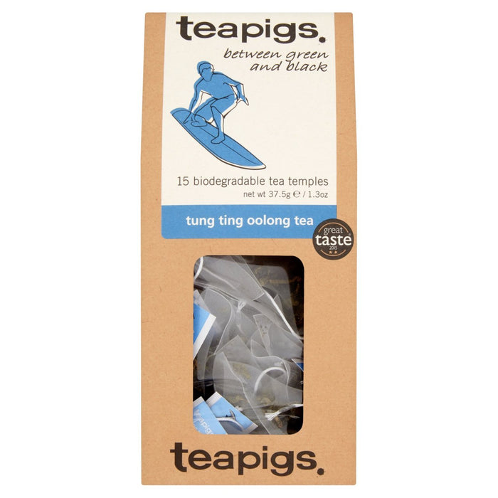 Tapigs Tung Ting Oolong Bolsas de té 15 por paquete