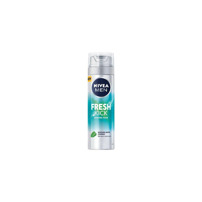 Nivea Men Fresh Kick Shaving Foam 200ml