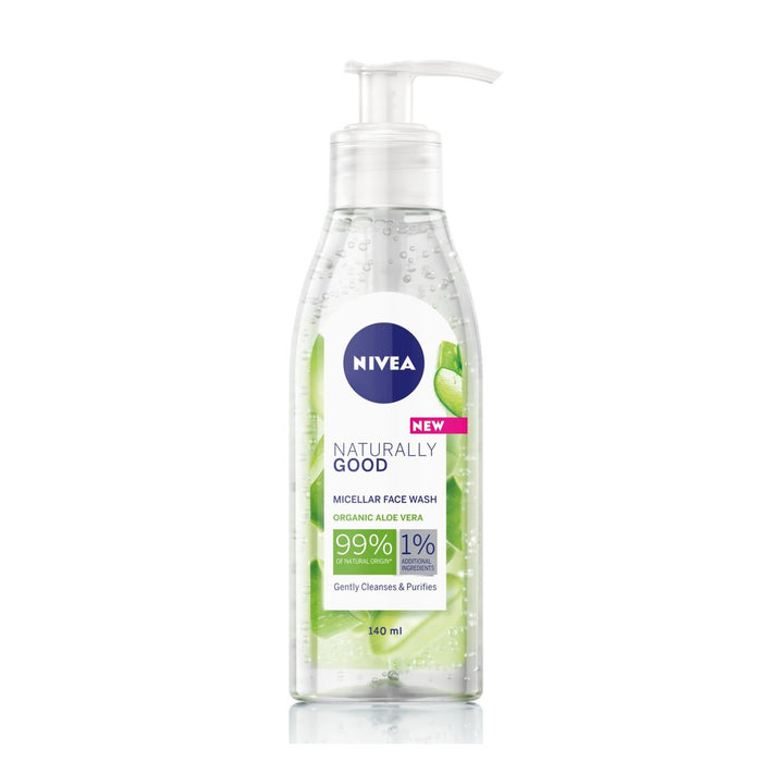 Nivea naturalmente buena buena vera vera micelar lavado 140 ml