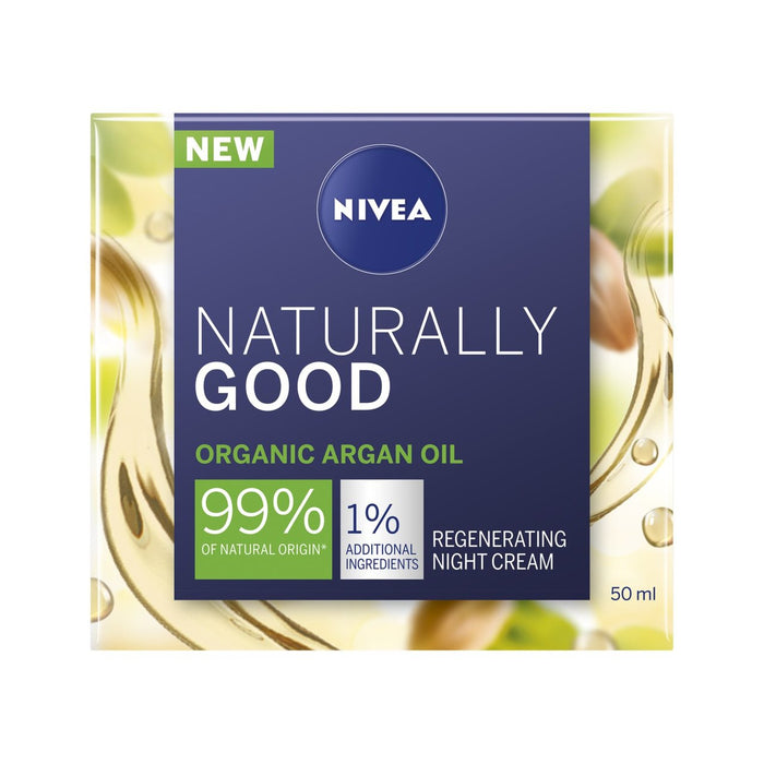 NIVEA Naturalmente buena crema de aceite de argán orgánico 50 ml