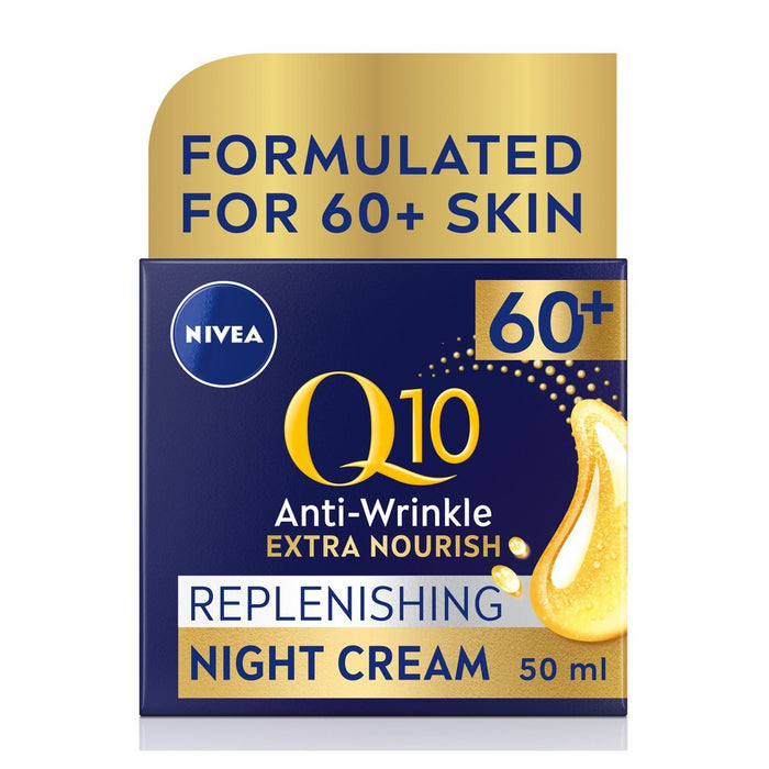 Nivea Q10 Power Anti Wrinkle 60+ Nachtcreme 50ml