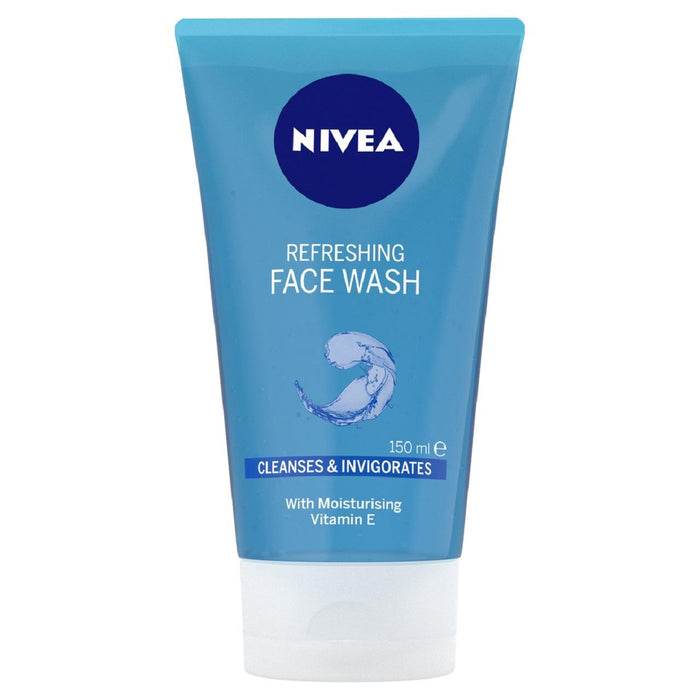 Nivea refrescante gel de lavado de cara 150 ml