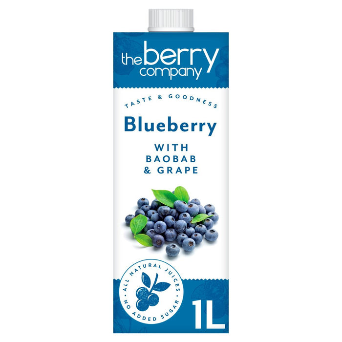 The Berry Co. Blueberry & Baobab Juice 1l